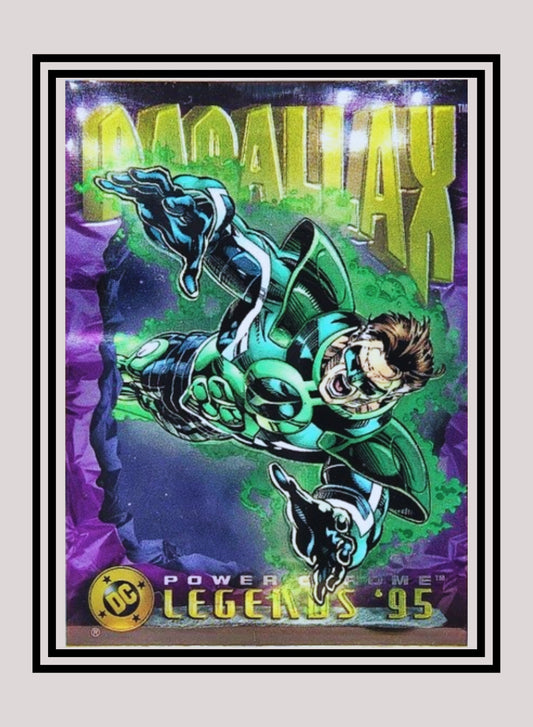 DC! 1x Parallax - Power Chrome (#112 - 1995 SkyBox DC Power Chrome Legends)