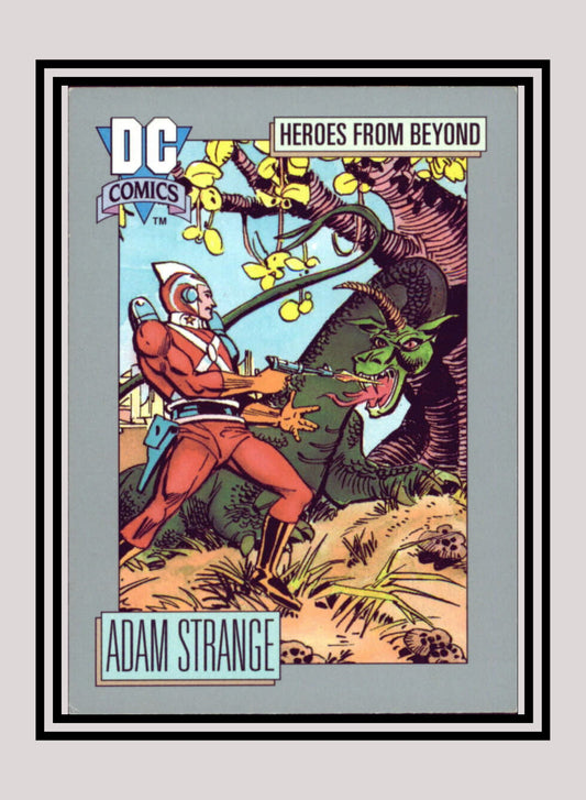 DC! 1x Adam Strange - Base (#112 - 1991 Impel DC Cosmic Cards)