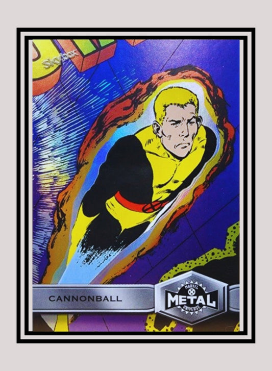 Marvel! 1x Cannonball - Base High Series (#114 - 2021 Upper Deck X-Men Metal Universe)