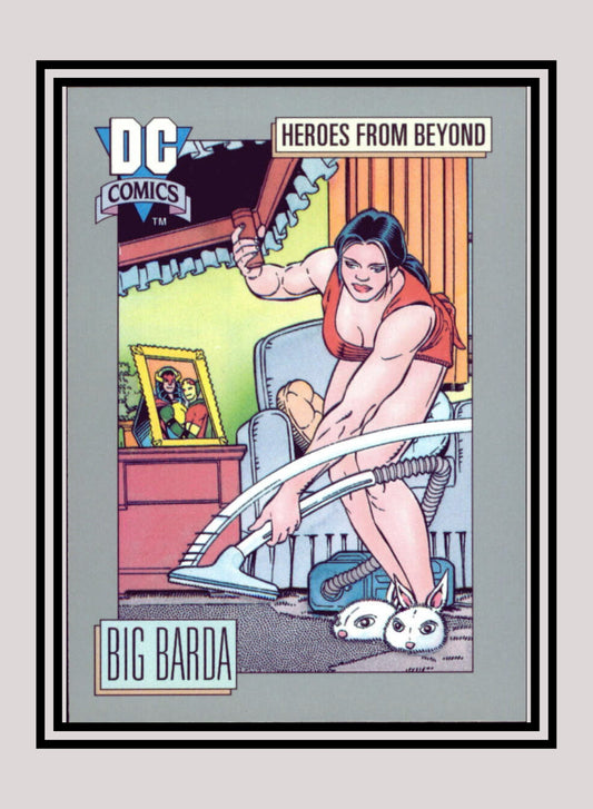 DC! 1x Big Barda - Base (#114 - 1991 Impel DC Cosmic Cards)