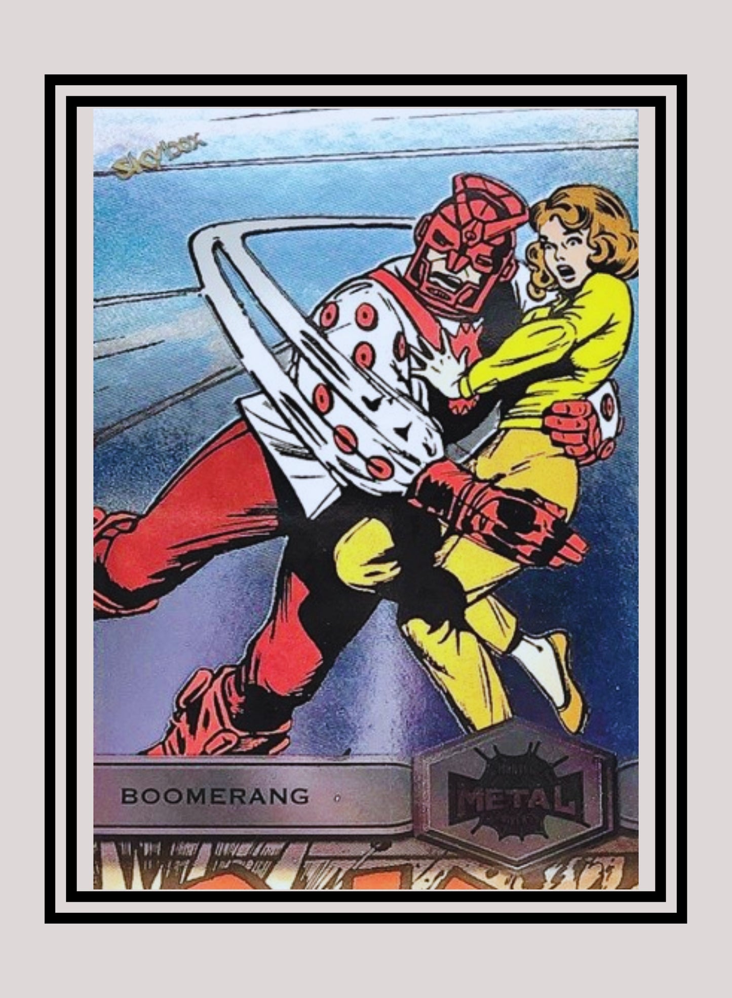 Marvel! 1x Boomerang - Base High Series (#114 - 2021 Upper Deck Spiderman Metal Universe)