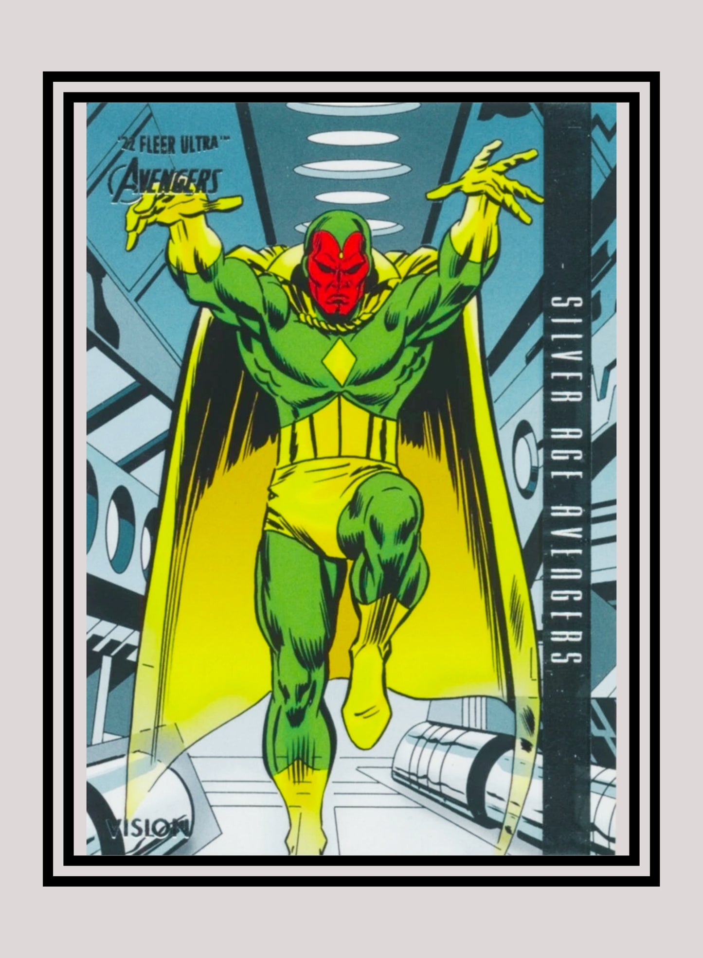 Marvel! 1x Vision - Base Silver Age (#114 - 2022 Fleer Ultra Avengers)