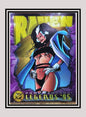 DC! 1x Raven - Power Chrome (#114 - 1995 SkyBox DC Power Chrome Legends)