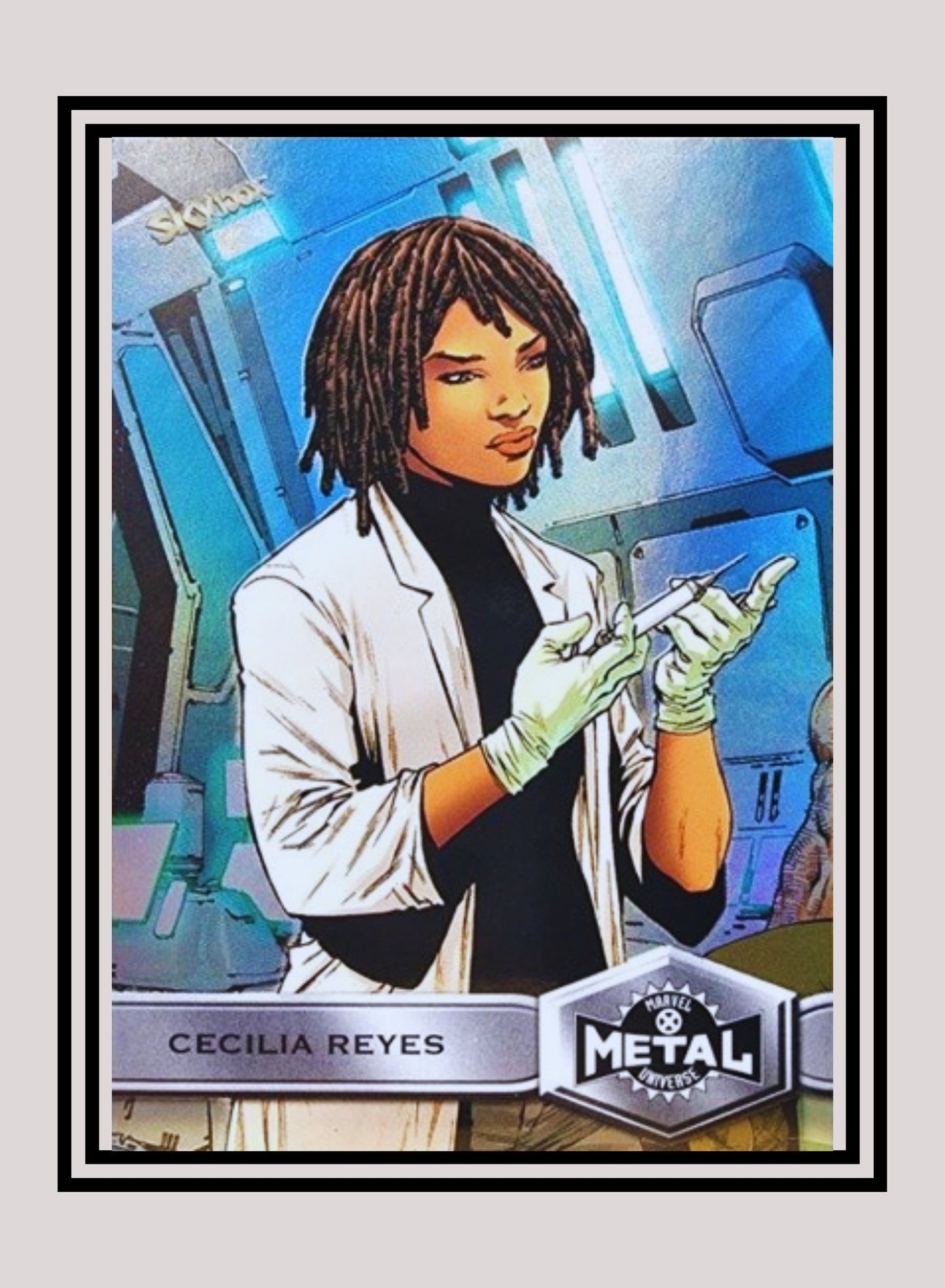 Marvel! 1x Cecilia Reyes - Base High Series (#115 - 2021 Upper Deck X-Men Metal Universe)