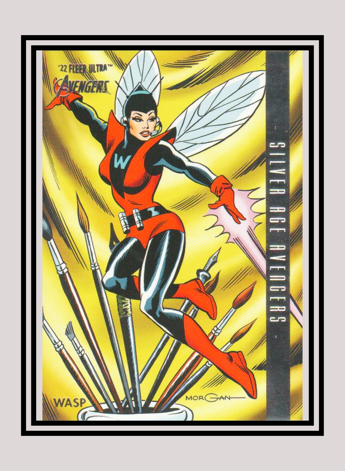 Marvel! 1x Wasp - Base Silver Age (#115 - 2022 Fleer Ultra Avengers)