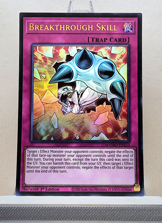Yugioh! 1x Breakthrough Skill (MAMO - Ultra Rare) 1st Edition