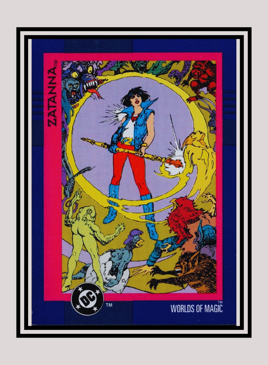 DC! 1x Zatanna - Base (#116 - 1993 Skybox DC Cosmic Teams)