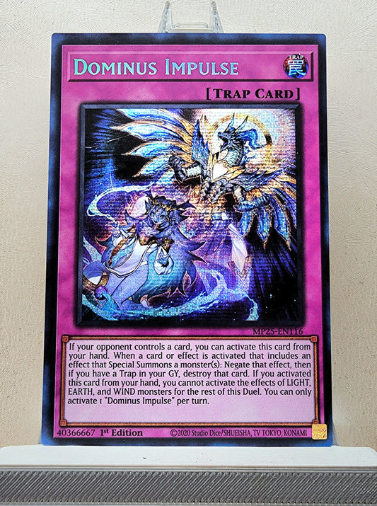Yugioh! 1x Dominus Impulse (MP25 - Prismatic Secret Rare) 1st Edition