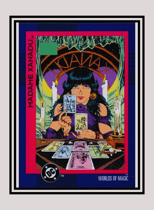 DC! 1x Madame Xanadu - Base (#117 - 1993 Skybox DC Cosmic Teams)
