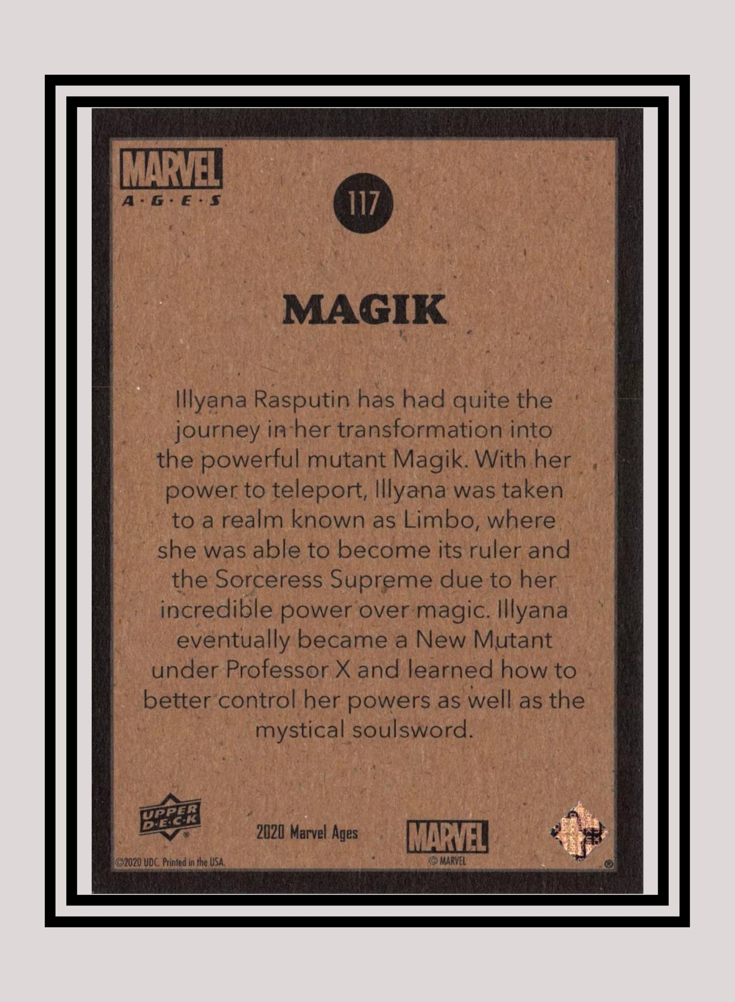 Marvel! 1x Magik - Base (#117 - 2020 Upper Deck Marvel Ages)