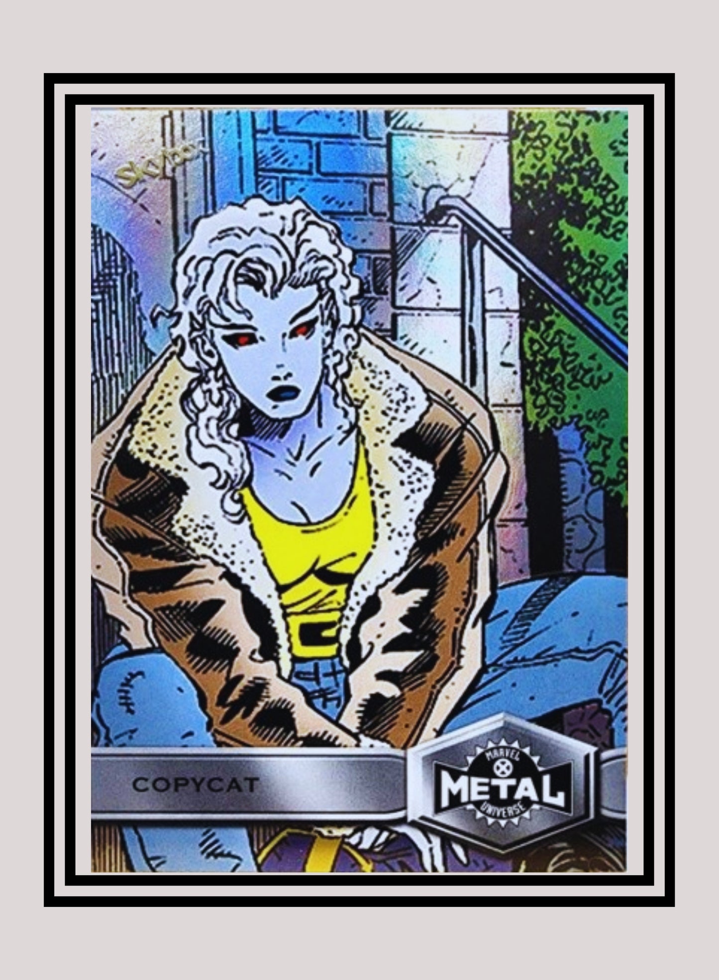 Marvel! 1x Copycat - Base High Series (#118 - 2021 Upper Deck X-Men Metal Universe)