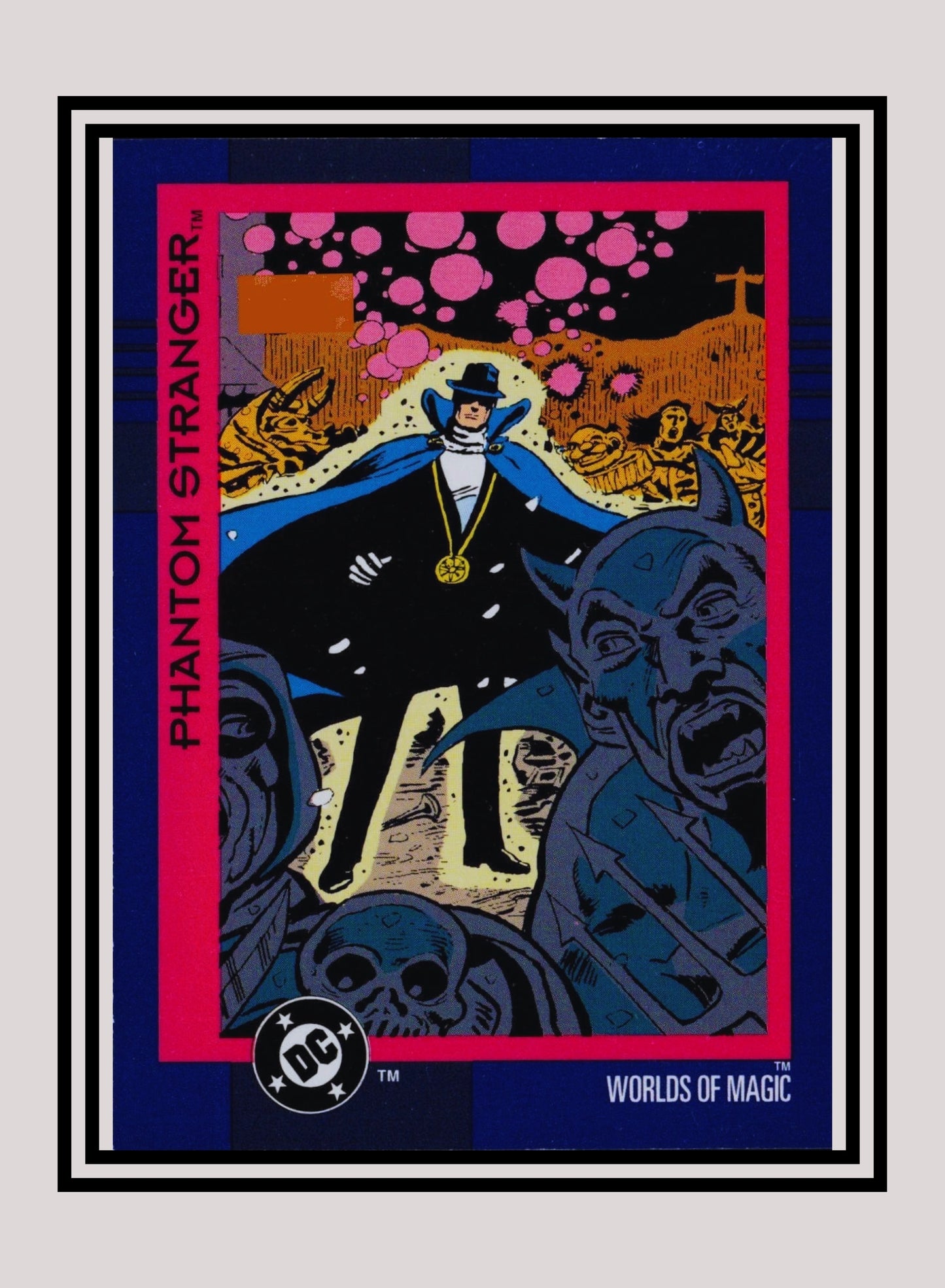 DC! 1x Phantom Stranger - Base (#118 - 1993 Skybox DC Cosmic Teams)
