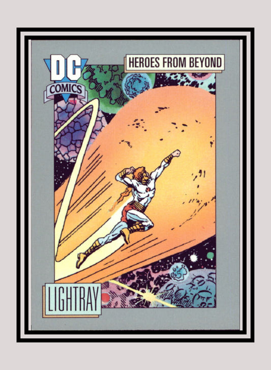 DC! 1x Lightray - Base (#119 - 1991 Impel DC Cosmic Cards)