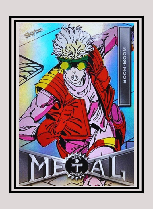 Marvel! 1x BoomBoom - Base Low Series (#011 - 2021 Upper Deck X-Men Metal Universe)