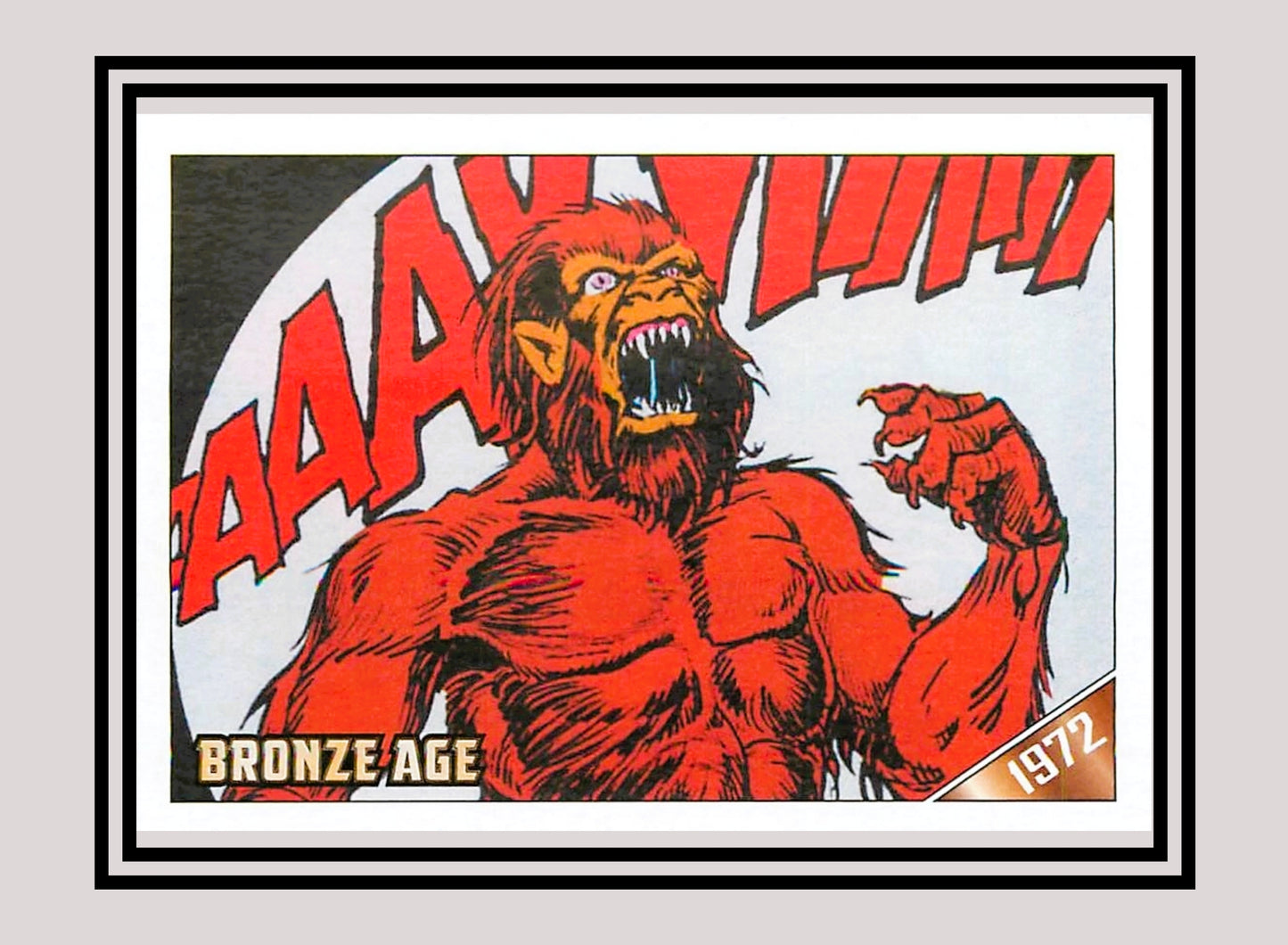 Marvel! 1x Marvel Spotlight #2: Werewolf by Night - Base (#11 - 2012 Rittenhouse Marvel Bronze Age)