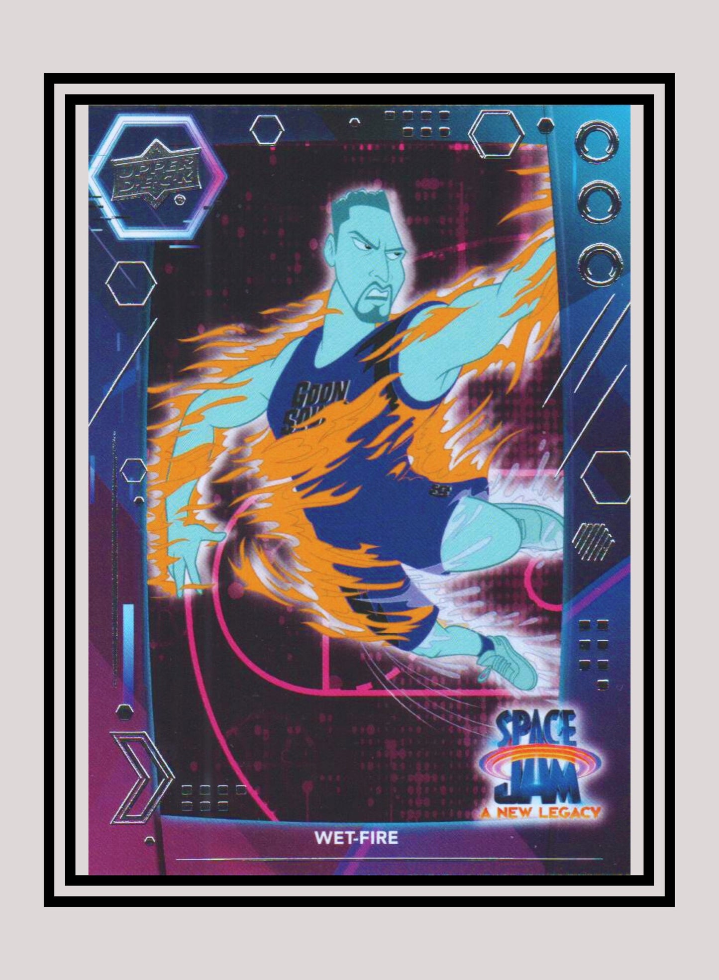 1x Wet-Fire - Base/Blue Parallel (#11 - 2021 Upper Deck Space Jam: A New Legacy)