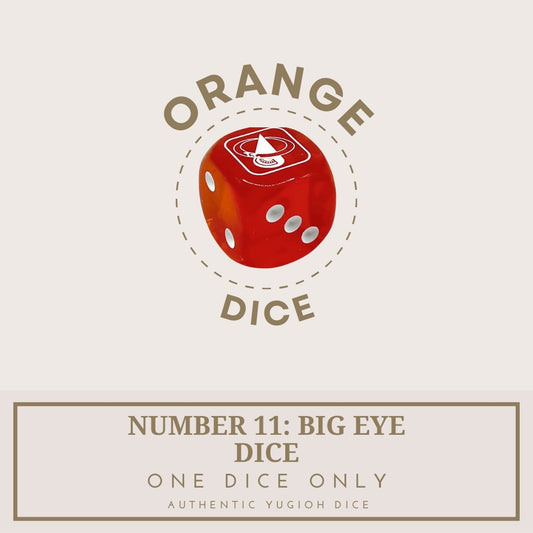 Yugioh! Number 11: Big Eye Orange Dice (BLC1)