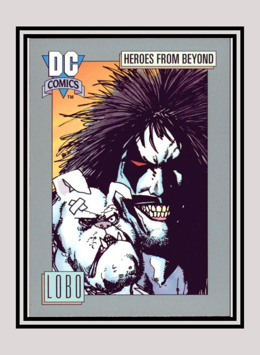DC! 1x Lobo - Base (#120 - 1991 Impel DC Cosmic Cards)
