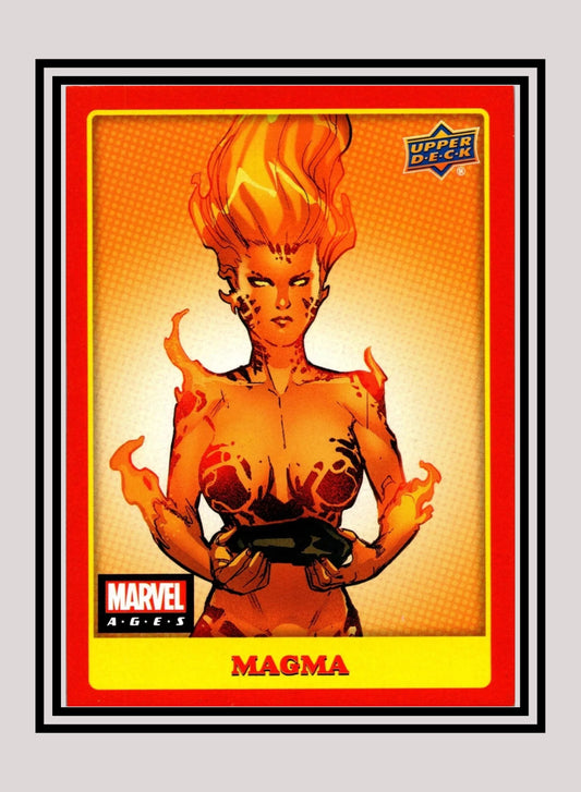 Marvel! 1x Magma - Base (#121 - 2020 Upper Deck Marvel Ages)