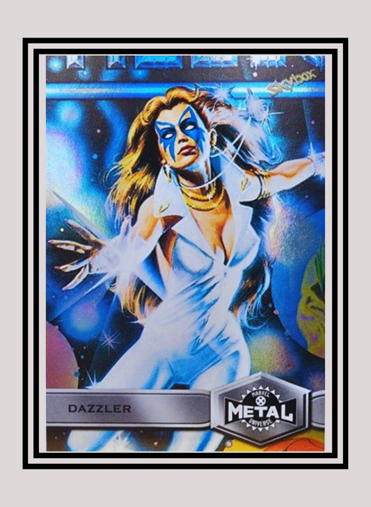 Marvel! 1x Dazzler - Base High Series (#122 - 2021 Upper Deck X-Men Metal Universe)