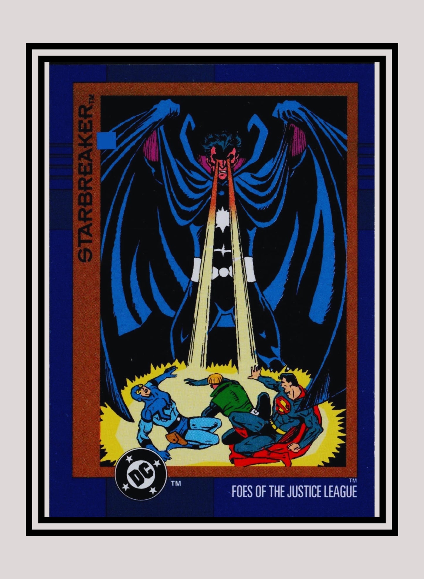 DC! 1x Starbreaker - Base (#122 - 1993 Skybox DC Cosmic Teams)