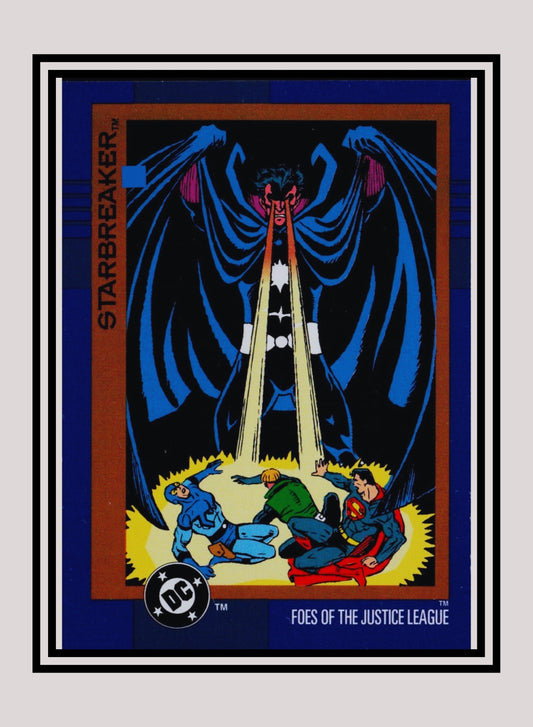 DC! 1x Starbreaker - Base (#122 - 1993 Skybox DC Cosmic Teams)
