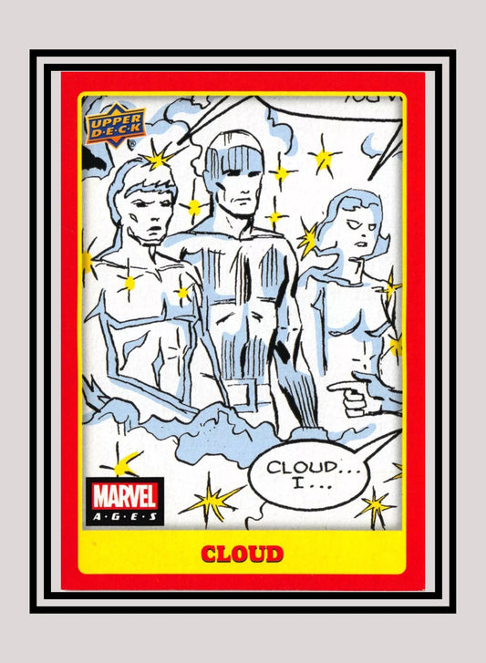 Marvel! 1x Cloud - Base (#122 - 2020 Upper Deck Marvel Ages)