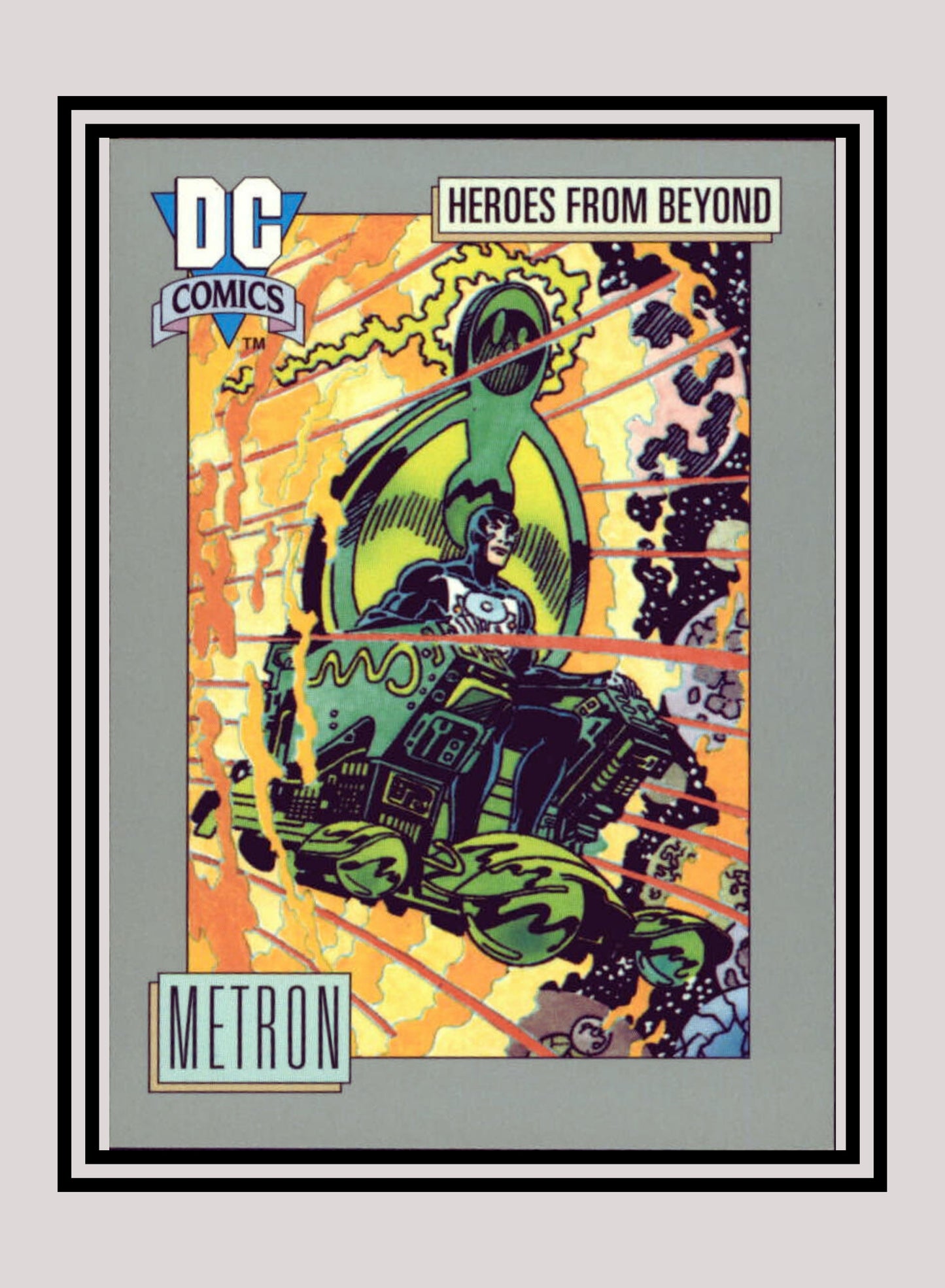 DC! 1x Metron - Base (#122 - 1991 Impel DC Cosmic Cards)