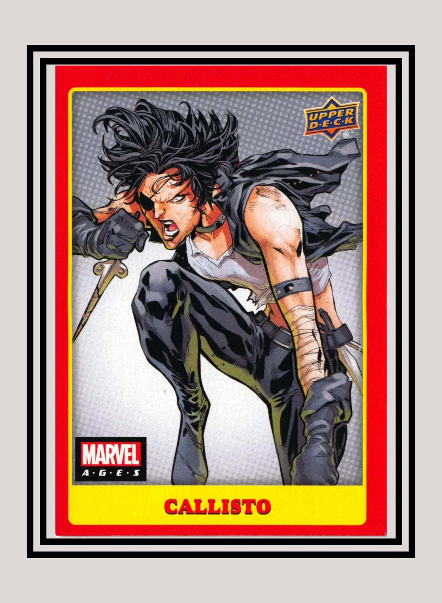 Marvel! 1x Callisto - Base (#123 - 2020 Upper Deck Marvel Ages)