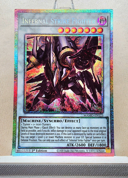 Yugioh! 1x Infernal Strike Fighter (MAMO - Starlight Rare) 1st Edition