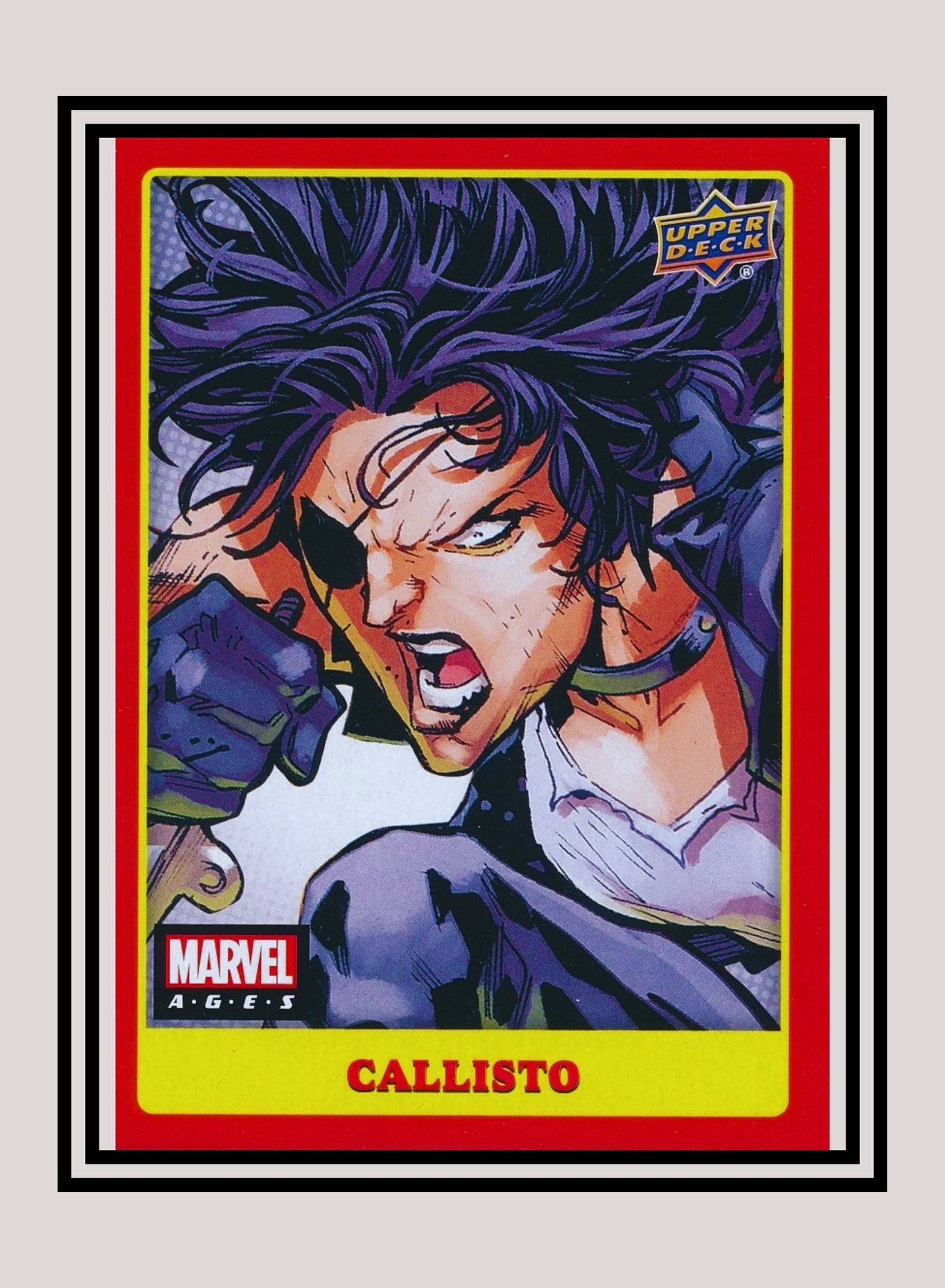 Marvel! 1x Callisto - Photo Variants (#123 - 2020 Upper Deck Marvel Ages)