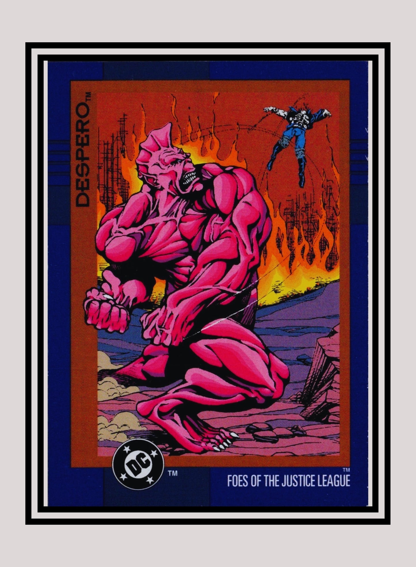 DC! 1x Despero - Base (#124 - 1993 Skybox DC Cosmic Teams)