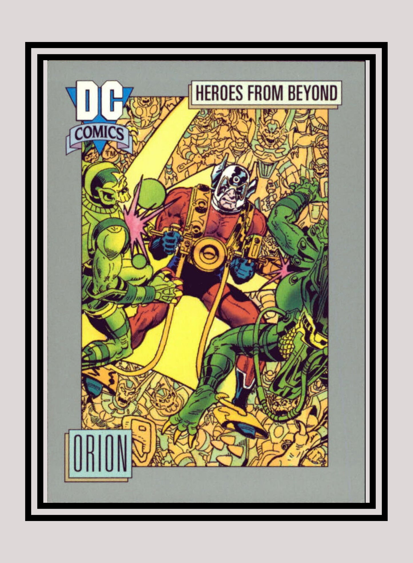 DC! 1x Orion - Base (#124 - 1991 Impel DC Cosmic Cards)