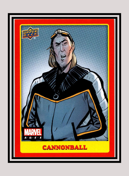 Marvel! 1x Cannonball - Base (#124 - 2020 Upper Deck Marvel Ages)