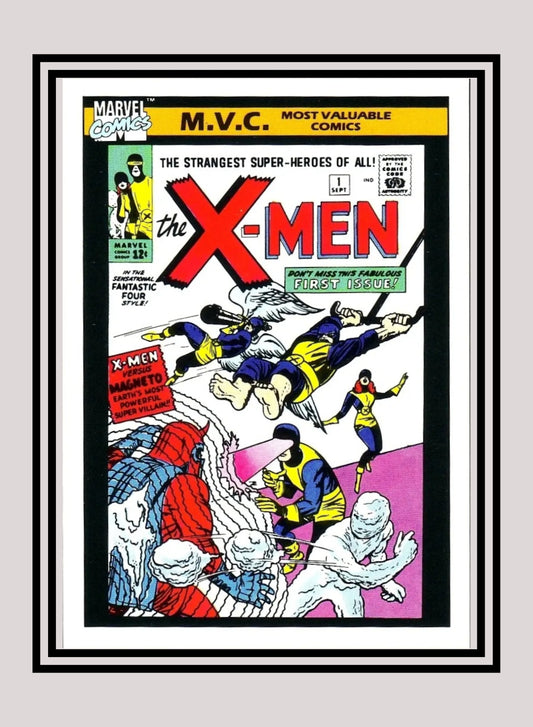 Marvel! 1x X-Men #1 - Base (#125 - 1990 Impel Marvel Universe Series I)