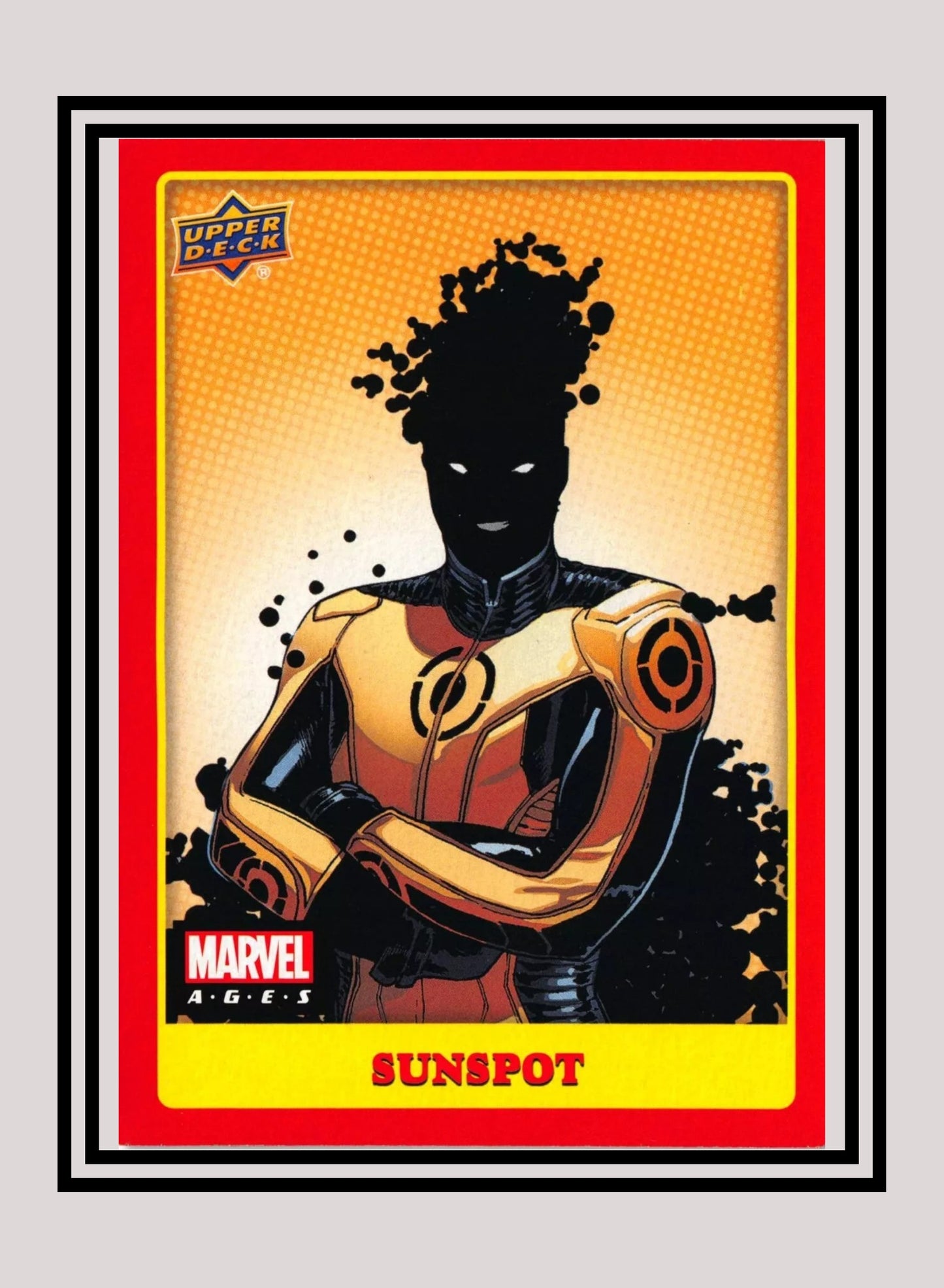 Marvel! 1x Sunspot - Base (#125 - 2020 Upper Deck Marvel Ages)