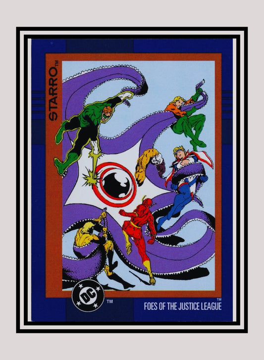 DC! 1x Starro - Base (#125 - 1993 Skybox DC Cosmic Teams)