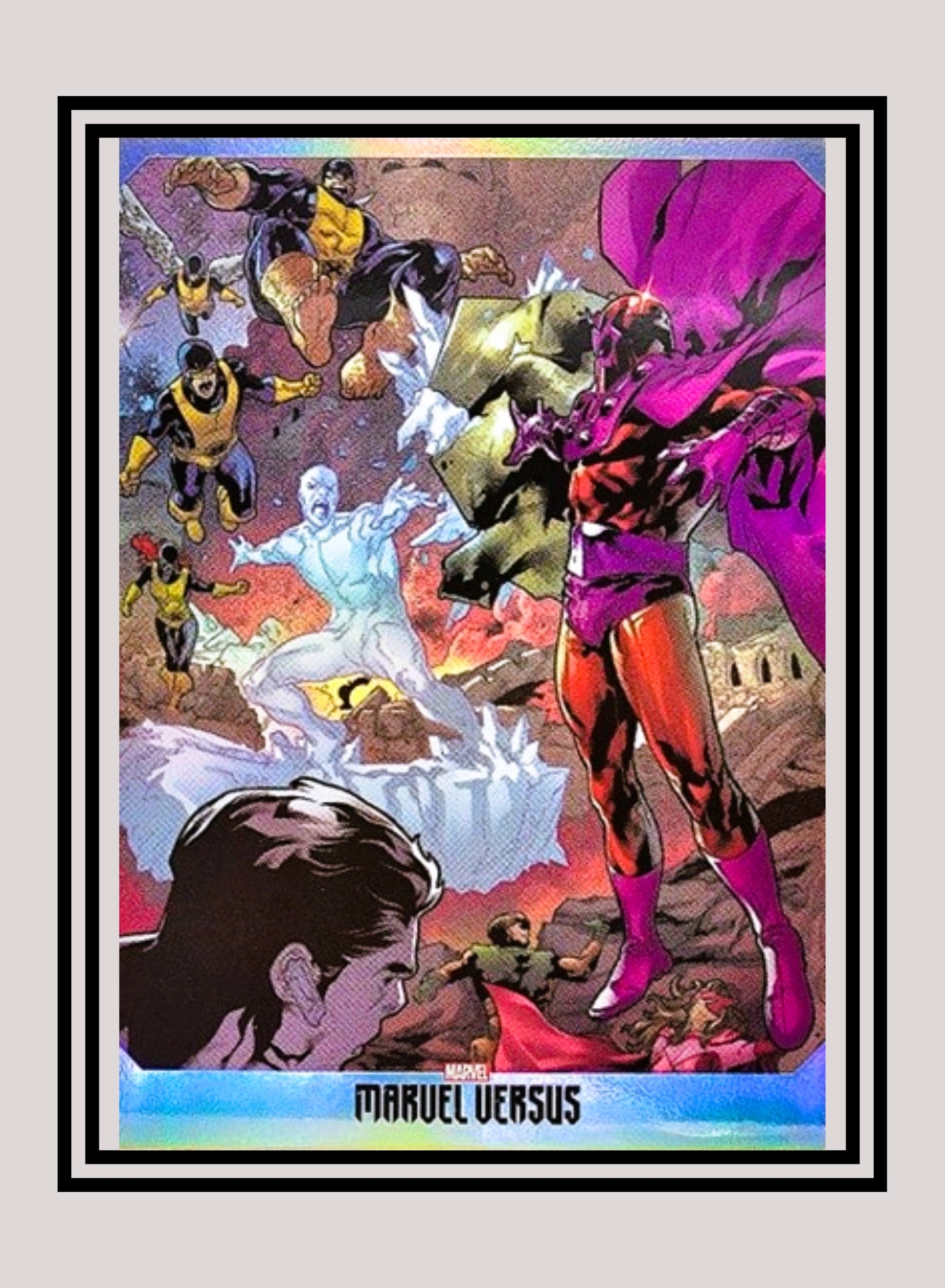 Marvel! 1x X-Men Vs. Magneto - Base Foil (#125 - 2022 Panini Marvel Versus)