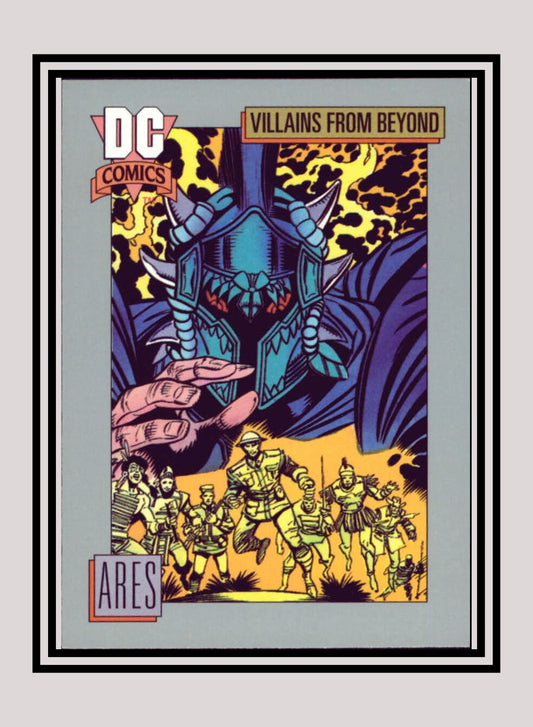 DC! 1x Ares - Base (#126 - 1991 Impel DC Cosmic Cards)