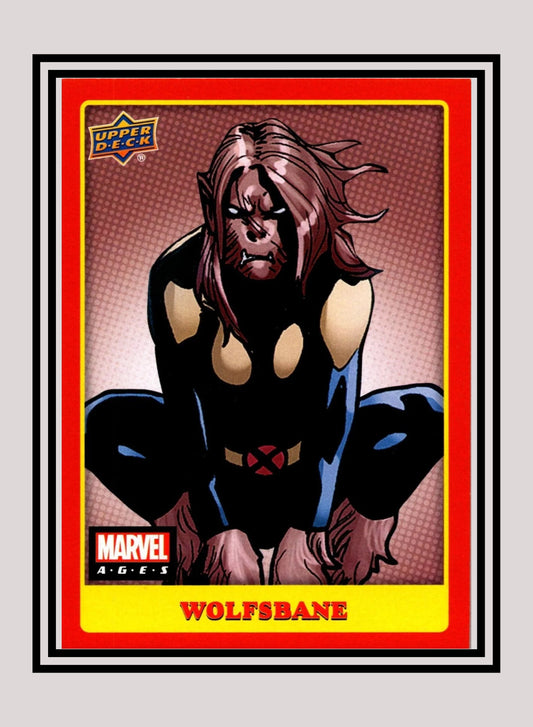 Marvel! 1x Wolfsbane - Base (#126 - 2020 Upper Deck Marvel Ages)