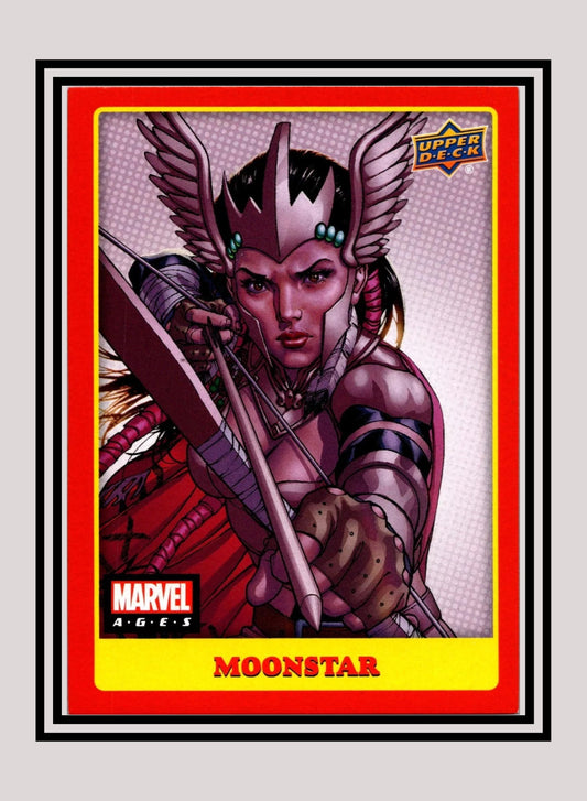Marvel! 1x Moonstar - Base (#127 - 2020 Upper Deck Marvel Ages)