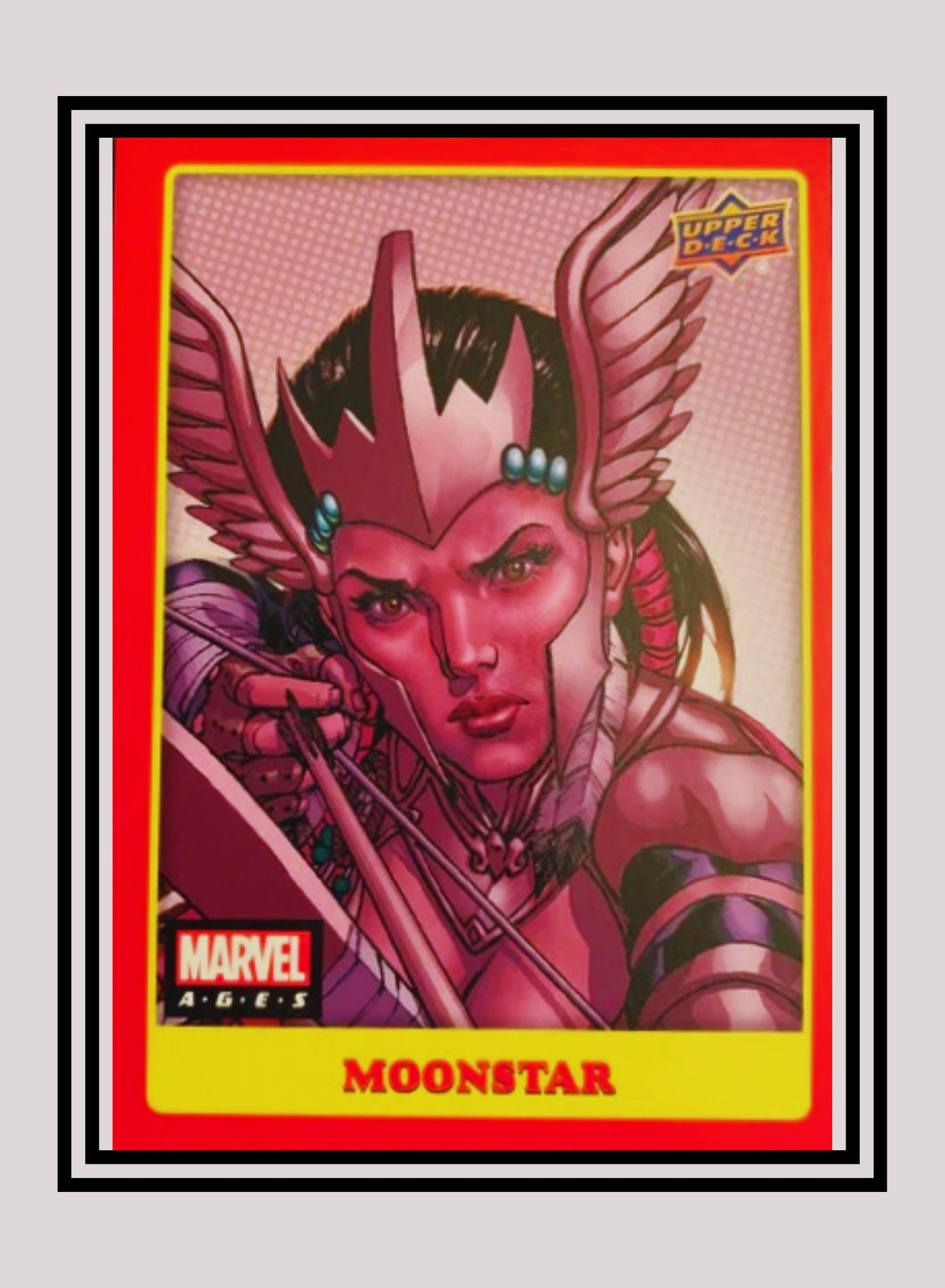 Marvel! 1x Moonstar - Photo Variants (#127 - 2020 Upper Deck Marvel Ages)