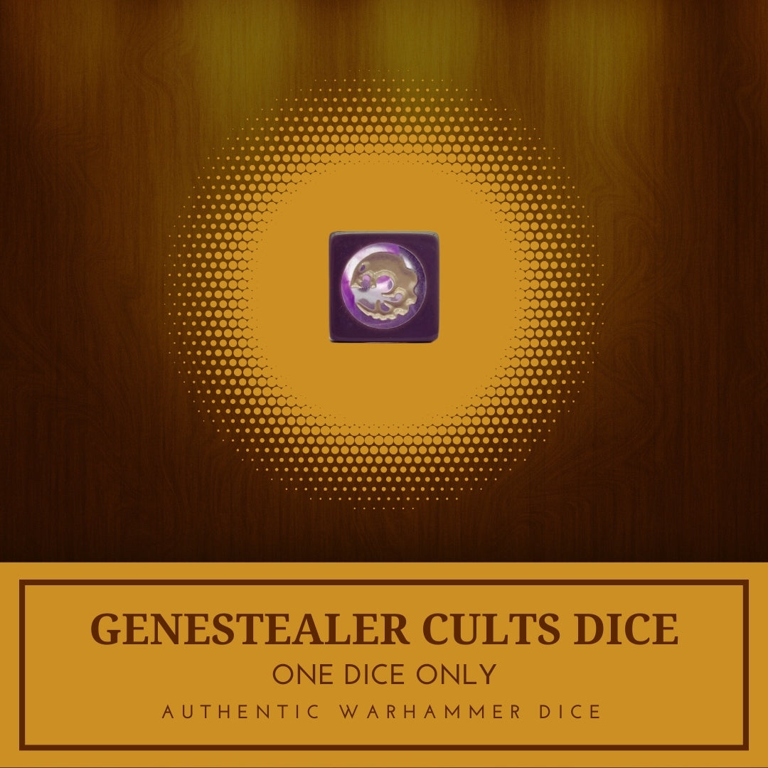 1x Genestealer Cults Dice - Warhammer 40K