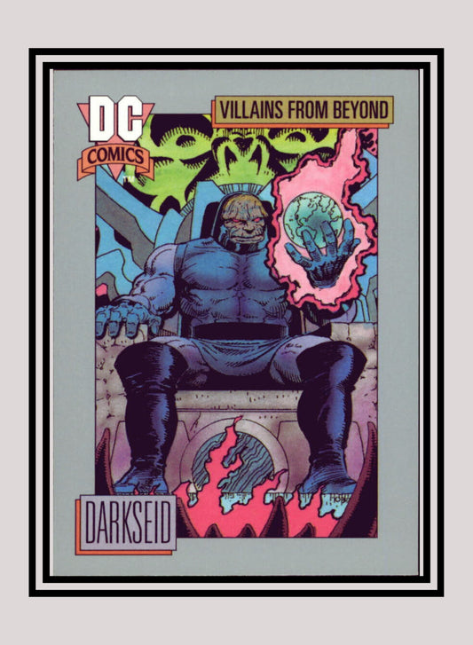 DC! 1x Darkseid - Base (#128 - 1991 Impel DC Cosmic Cards)