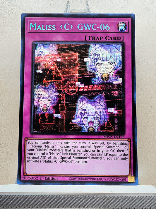 Yugioh! 1x Maliss <C> GWC-06 (MP25 - Prismatic Secret Rare) 1st Edition