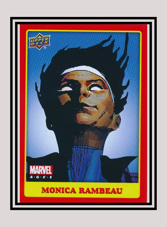 Marvel! 1x Monica Rambeau - Photo Variants (#128 - 2020 Upper Deck Marvel Ages)