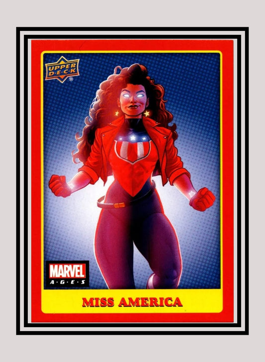 Marvel! 1x Miss America - Base (#012 - 2020 Upper Deck Marvel Ages)
