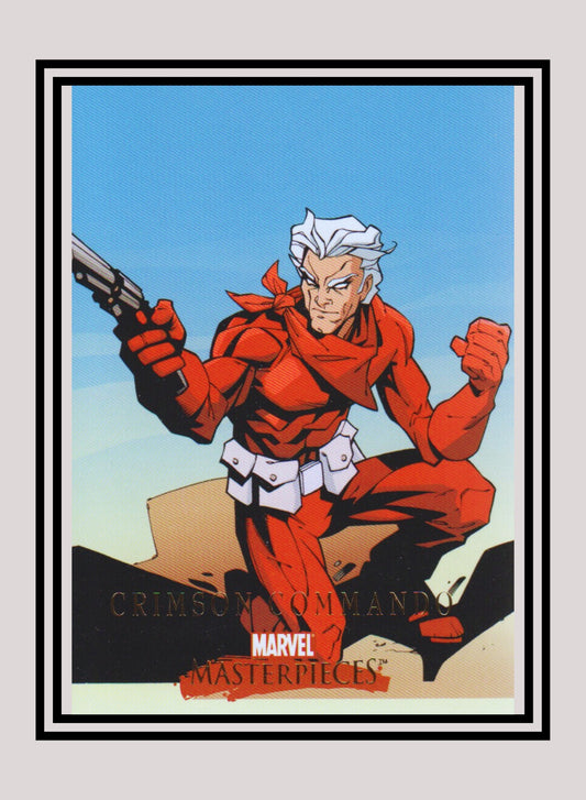 Marvel! 1x Crimson Commando - Base (#12 - 2008 Upper Deck Marvel Masterpieces Series 2)
