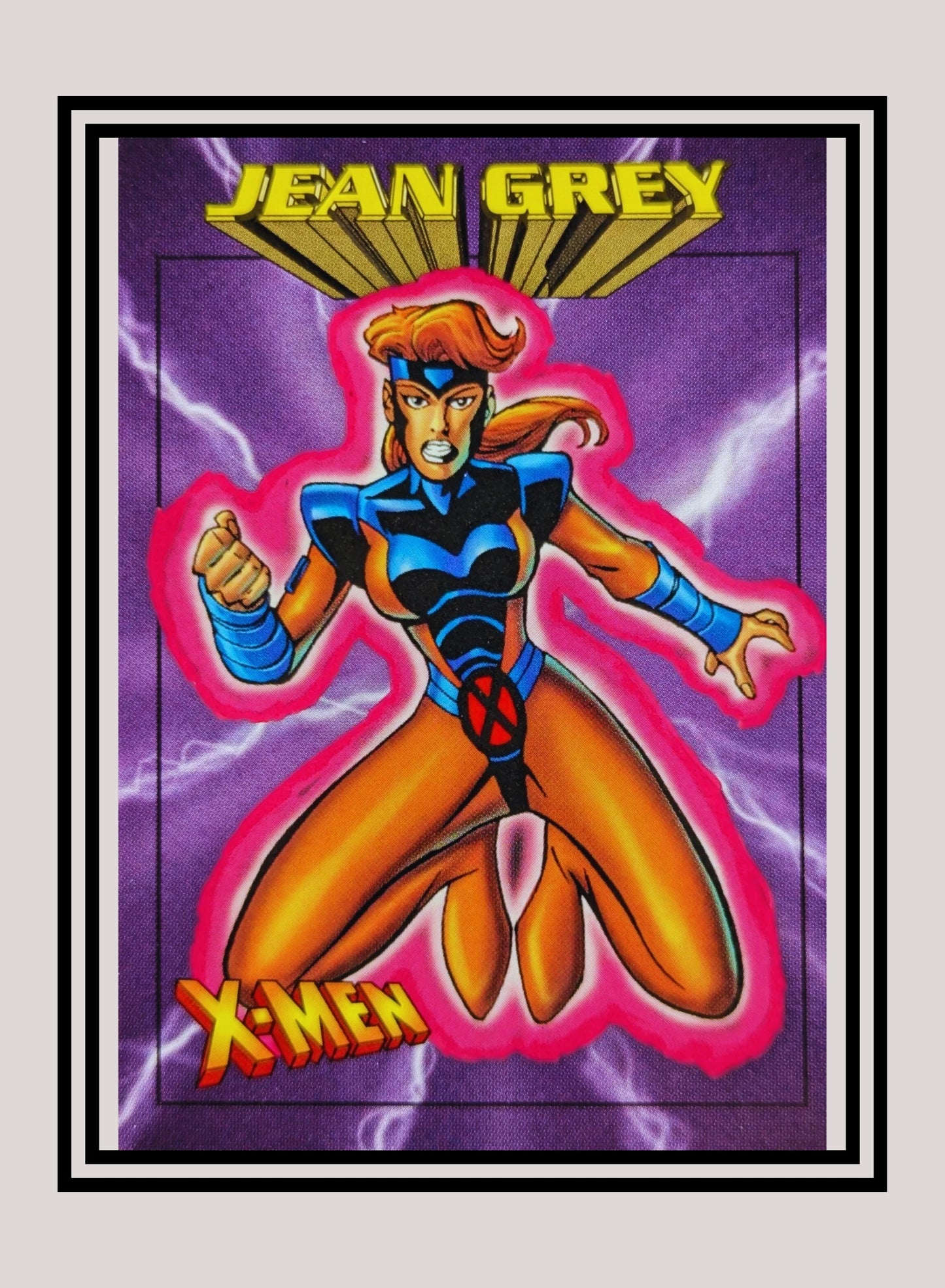 Marvel! 1x Jean Grey - Base (#12 - 1997 Fleer X-Men International)