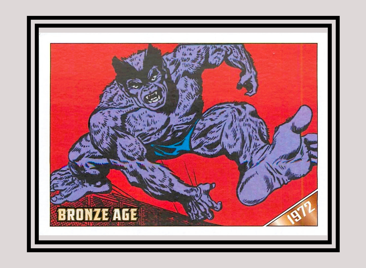 Marvel! 1x Amazing Adventures #11: Beast - Base (#12 - 2012 Rittenhouse Marvel Bronze Age)